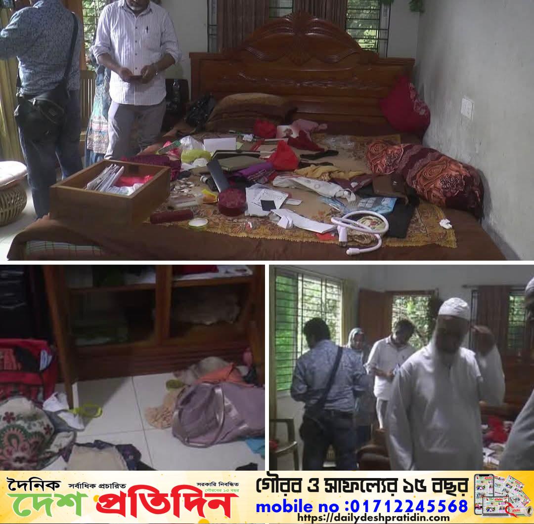 টাঙ্গাইলে গ্রীল কেটে ২২ লক্ষ টাকার মালামাল লুট
