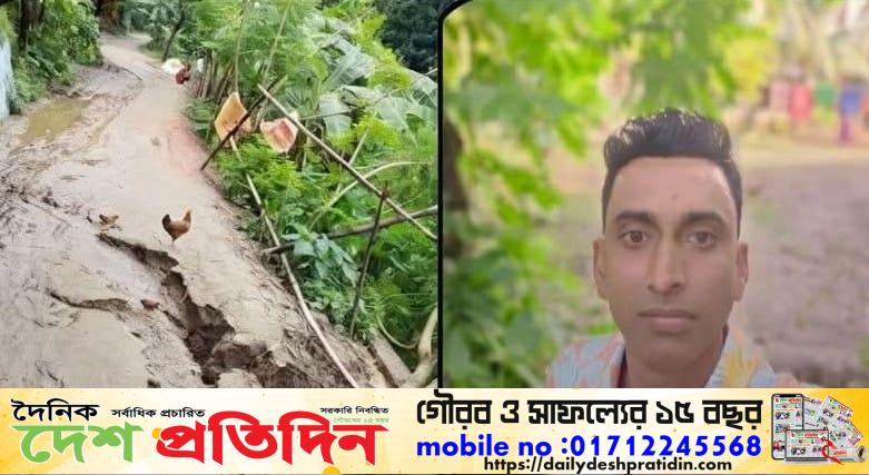 কাজিপুরে রাস্তা সংস্কারে অনিয়মের অভিযোগ এমপির খালাতো ভাই পরিচয় দেয়া সবুজের বিরুদ্ধে