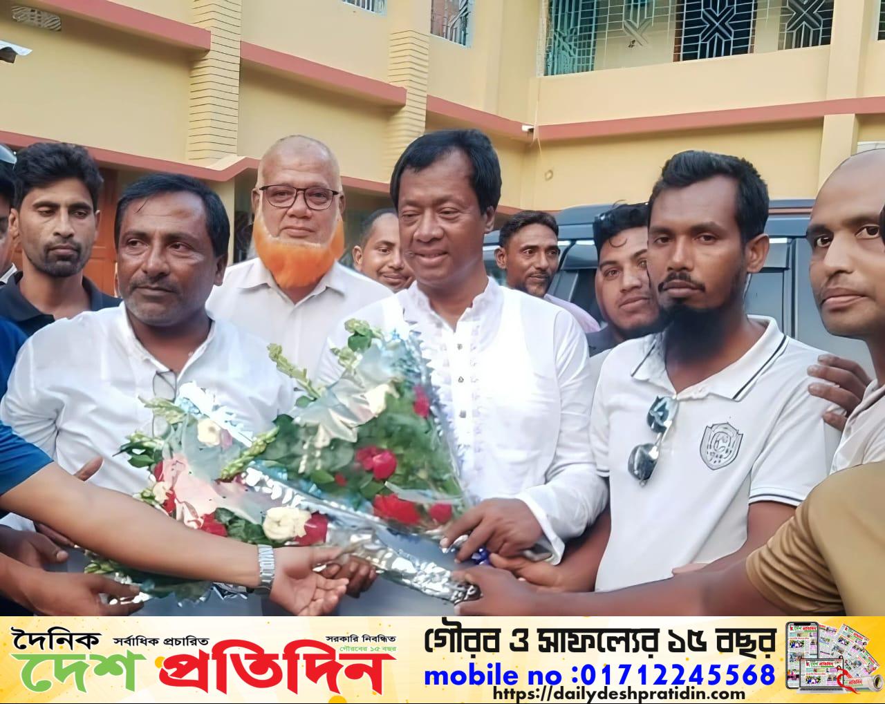 শিল্প মন্ত্রণালয় সম্পর্কিত সংসদীয় স্থায়ী কমিটির সদস্য মনোনীত হলেন ৯৩ নড়াইল-১ আসনের সংসদ সদস্য আলহাজ্ব বিশ্বাস জাহাঙ্গীর আলম