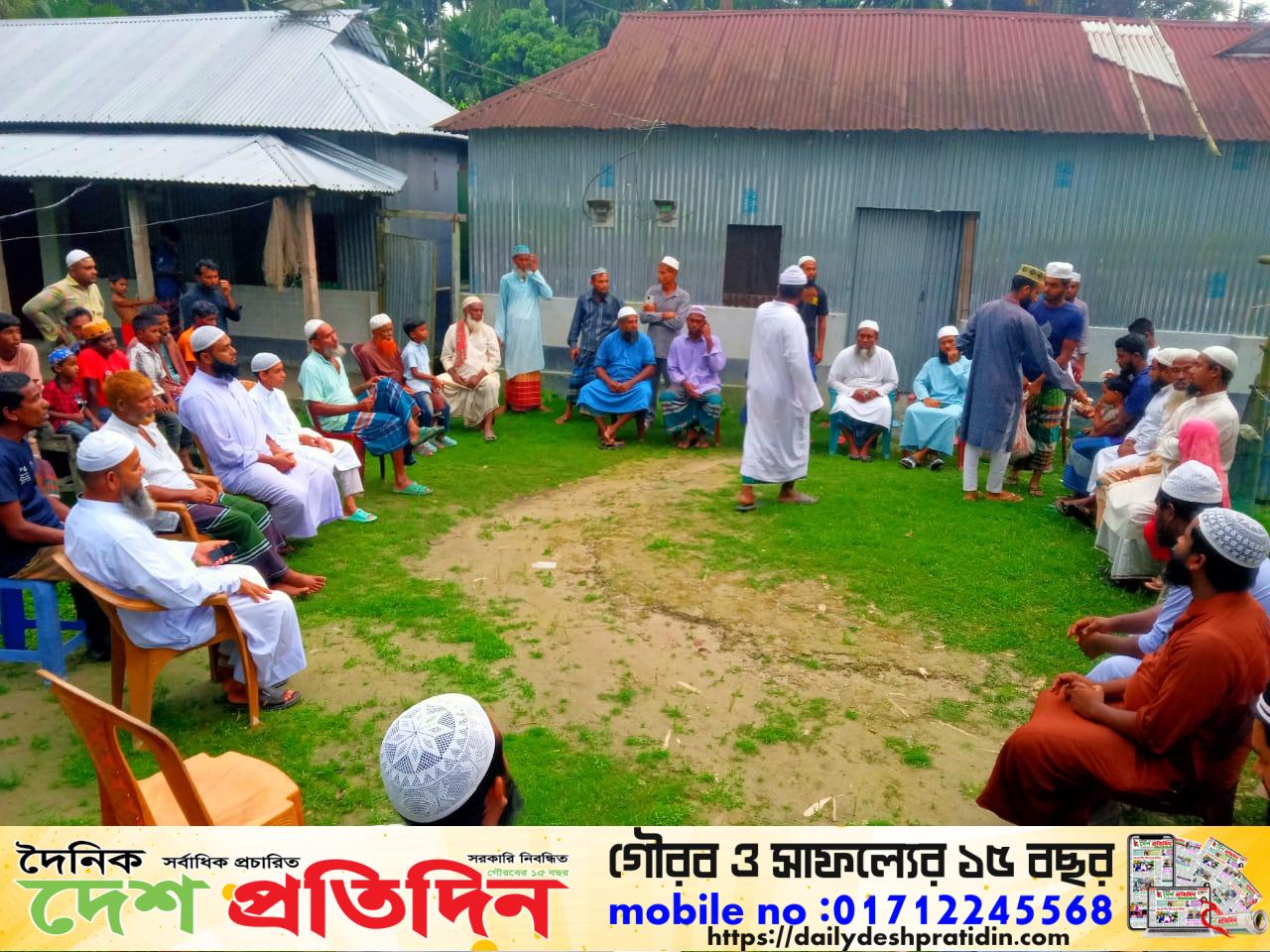 নদীভাঙন প্রতিরোধে বিশেষ দোয়ার আয়োজন, আল্লাহর রহমত কামনায় এলাকাবাসীর ফরিয়াদ