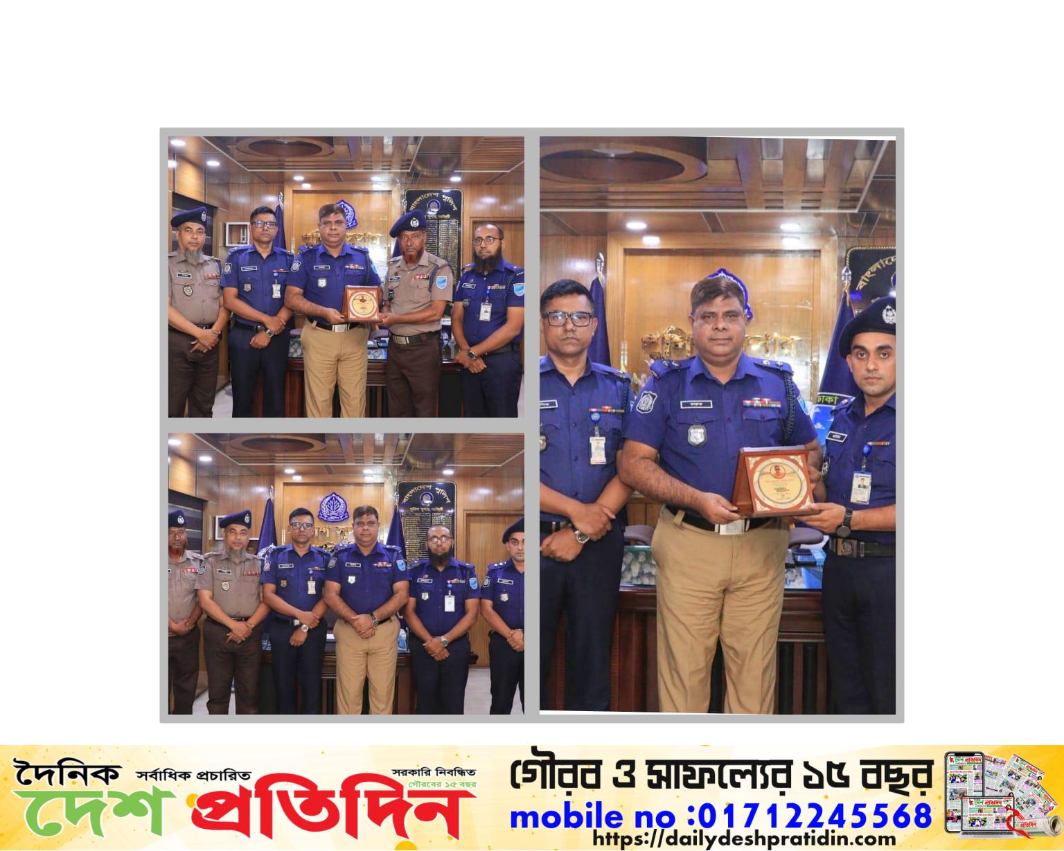 নরসিংদী জেলা পুলিশের শিক্ষানবিশ এএসপি ও আরআইকে বিদায় সংবর্ধনা