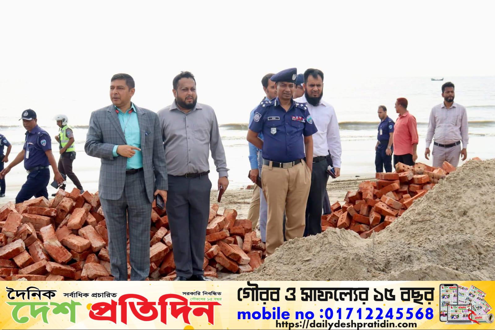 মাননীয় প্রধানমন্ত্রীর চট্টগ্রাম জেলা সফর উপলক্ষে ভেন্যুর প্রস্তুতিমূলক কার্যক্রম ও নিরাপত্তা ব্যবস্থা পরিদর্শন করেন চট্টগ্রাম রেঞ্জের মান্যবর ডিআইজি