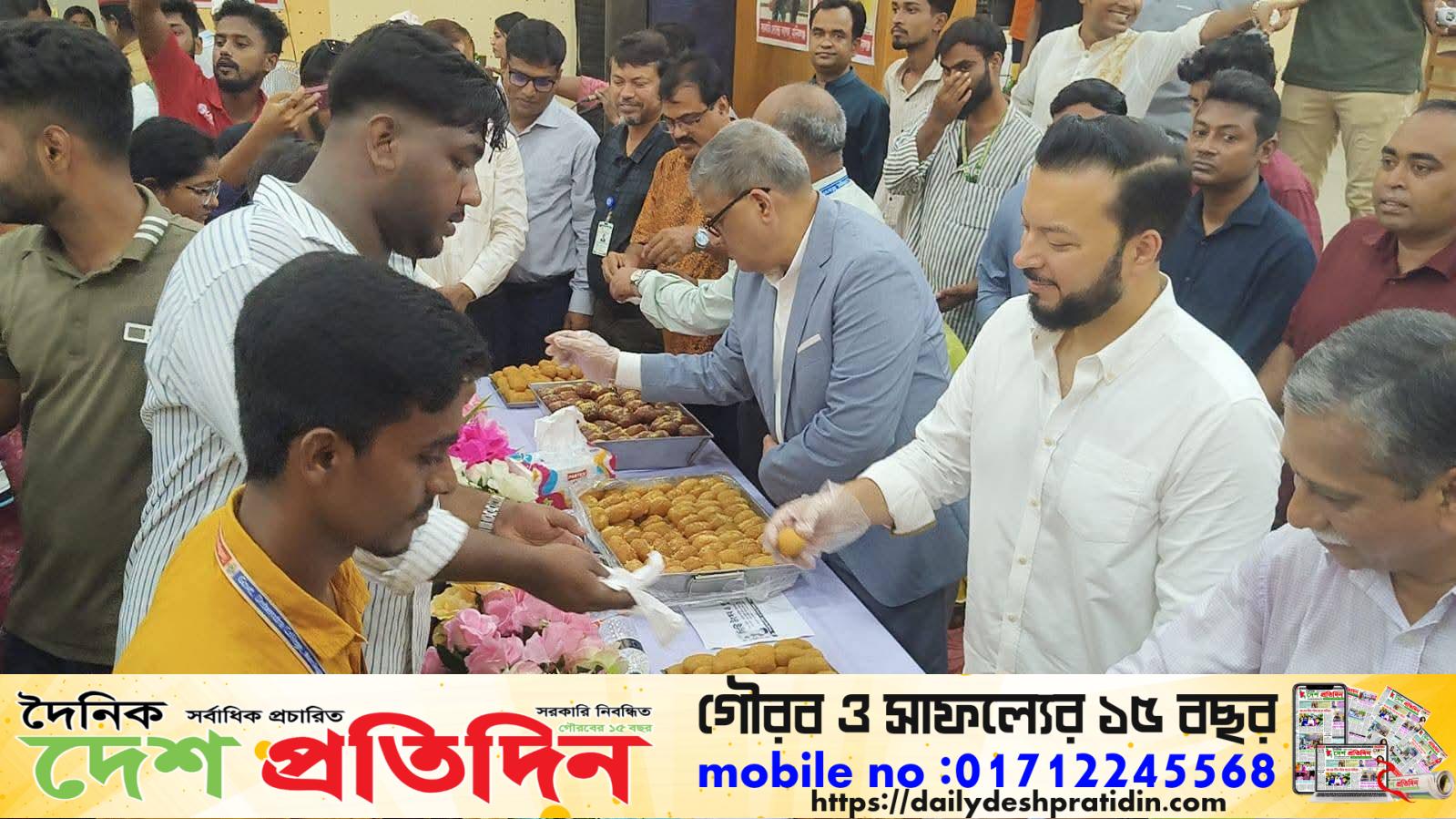 মানিকগঞ্জের সুযোগ্য নেত্রী জেলা বিএনপির আহ্বায়ক বেসামরিক বিমান ও পর্যটন মন্ত্রী আফরোজা খানম রিতার আয়োজনে সরকারি দেবেন্দ্র কলেজে ছাত্রছাত্রীদের মাঝে মিষ্টি উৎসব ও পুরস্কার বিতরণী