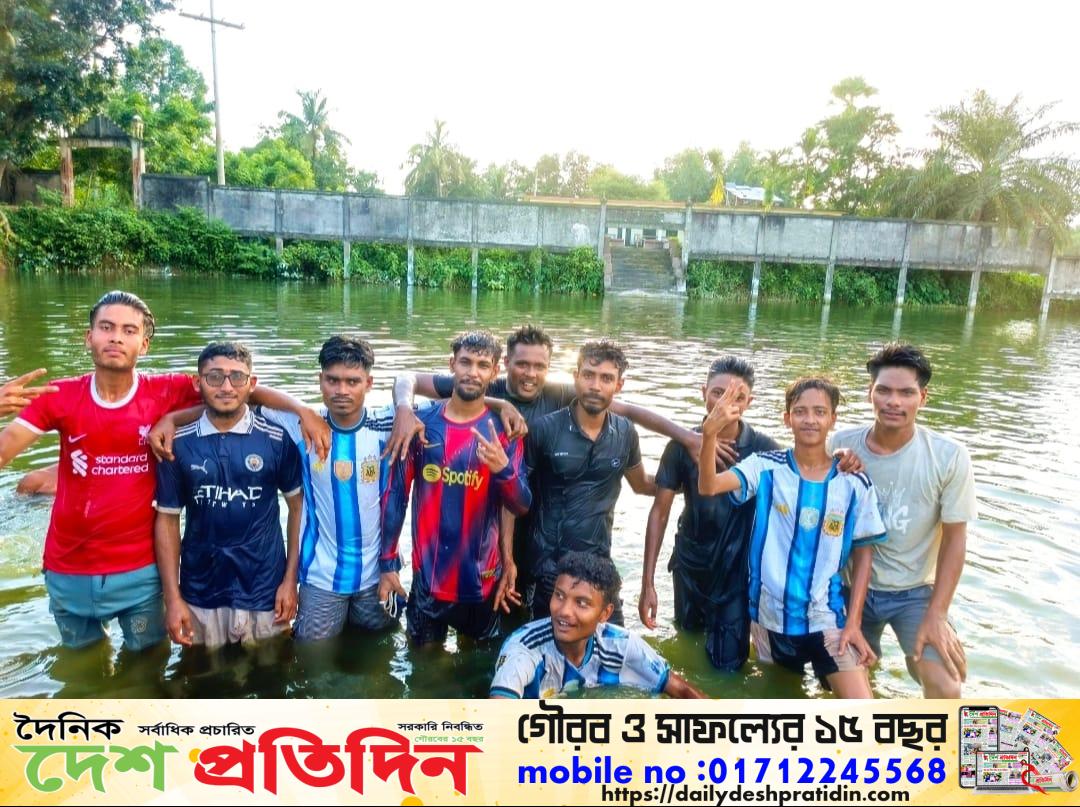 মাঠে থাকুক তারুণ্য, দূরে থাকুক মাদক ও অনলাইন জুয়া