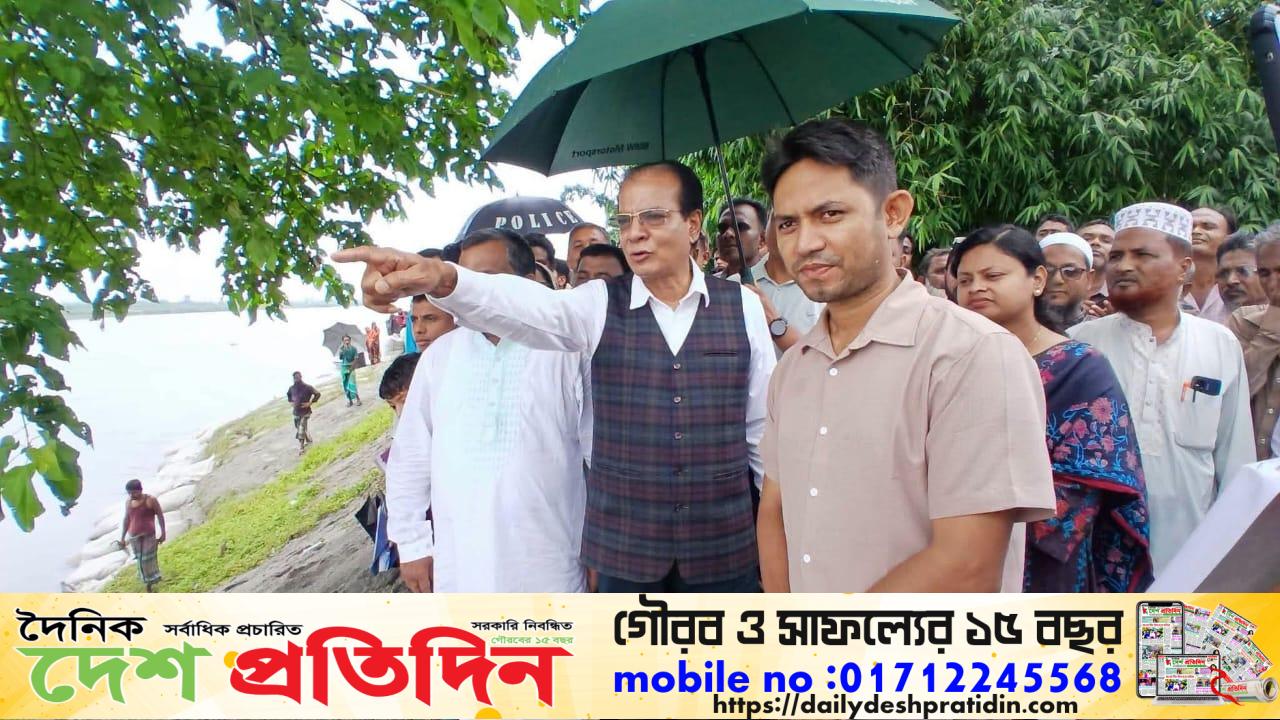 ত্রাণমন্ত্রীর নিরলস প্রচেষ্টায় ধরলা নদীর ডান তীরে বাঁধ নির্মাণ কর্মসূচি এক নেক সভায় পাসঃ বরাদ্দ প্রায় ২৯৮ কোটি ৬৫ লাখ টাকা