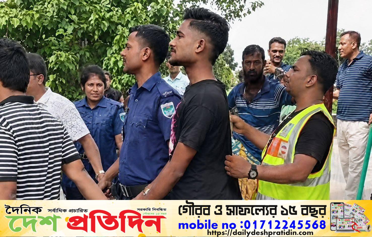 চুয়াডাঙ্গায় অনলাইন জুয়া নিয়ে বিরোধে এজেন্ট মাস্টারসহ গ্রেপ্তার ৯