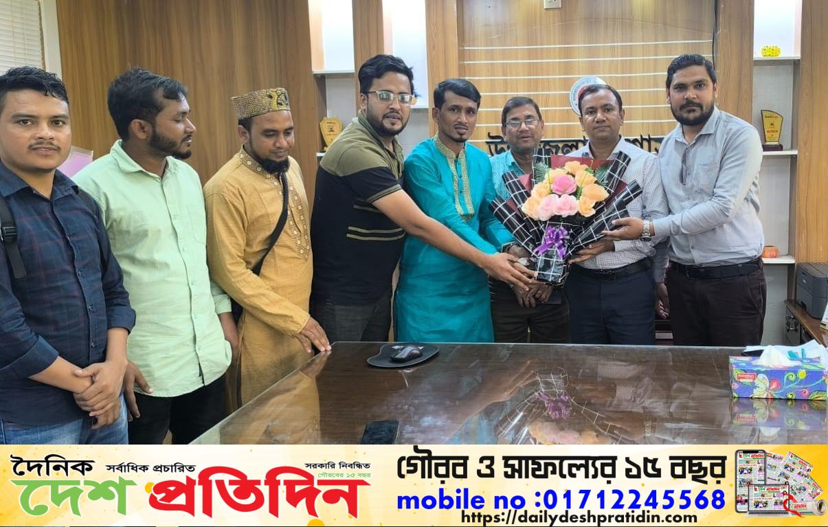 ছাতক উপজেলার নবাগত ইউএনও’র সাথে অনলাইন প্রেসক্লাবের সৌজন্যে সাক্ষাৎ