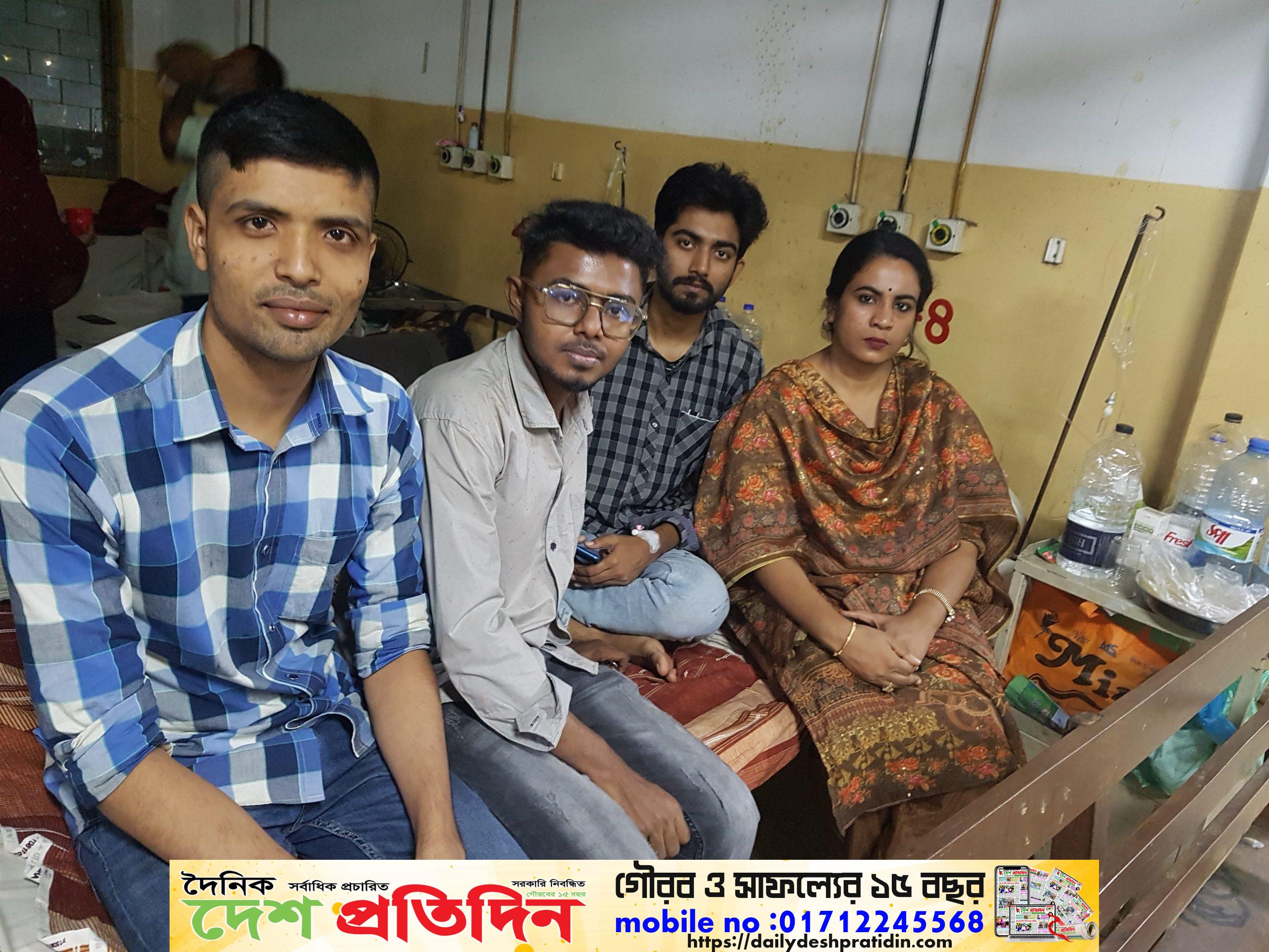 নারায়ণগঞ্জে জিয়া প্রজন্ম দলের নেতা কেএম মাহবুবুল আলম অসুস্থ 