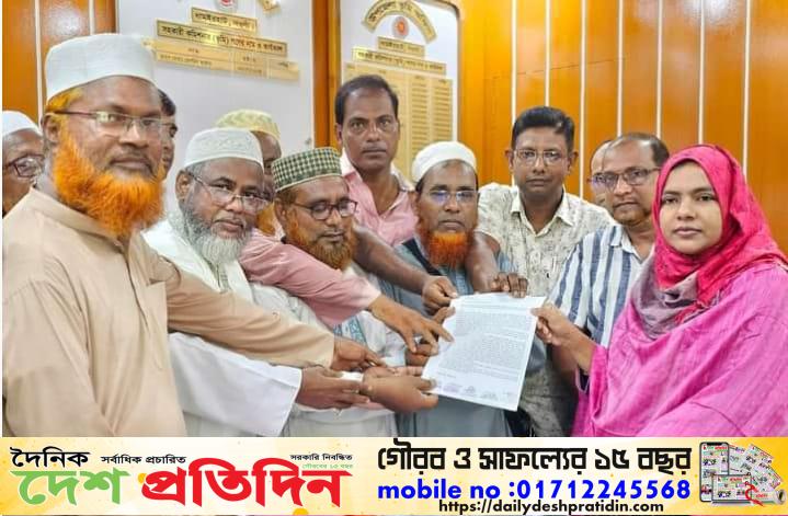 নওগাঁর ধামইরহাটে উপজেলা শিক্ষা পরিবারের আয়োজনে মাধ্যমিক স্তরের শিক্ষাকে জাতীয়করণসহ চার দফা দাবি মানববন্ধন,