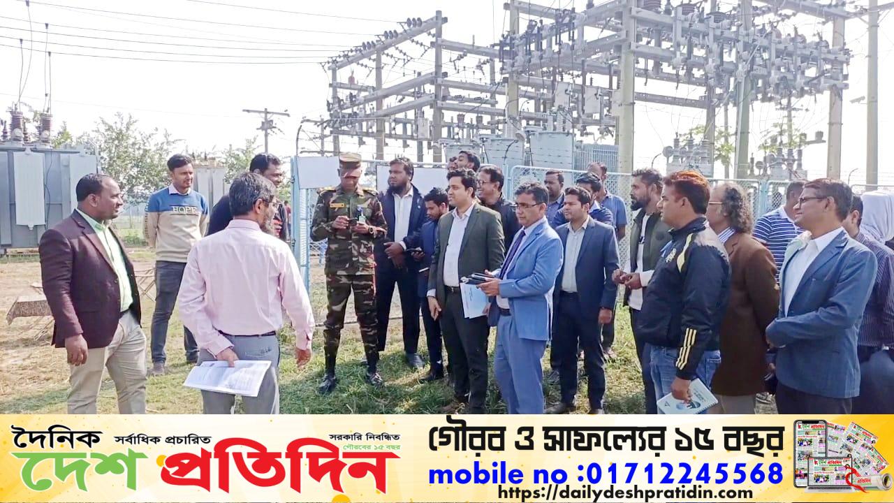 বাসাইলে জলাবদ্ধ এলাকা পরিদর্শনে জিওসি মাসীহুর রহমান