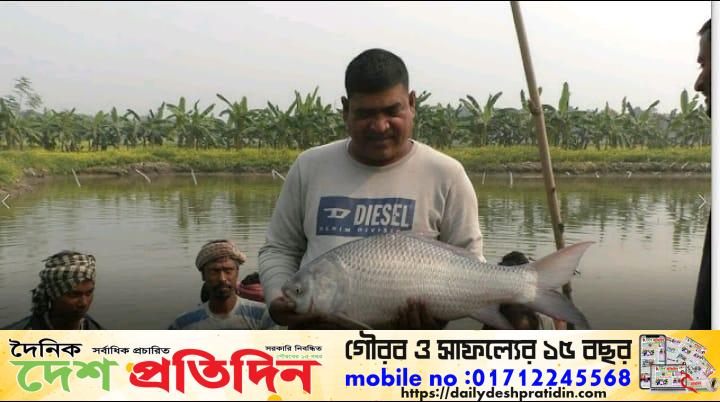 মহান আল্লাহতালার নেয়ামত ও মা বাবার আশীর্বাদে ঈশ্বরদীর বিদেশফেরত রায়হান প্রশংসিত মাছের ও ফলনশীল গাছের চাষ করে কোটিপতি