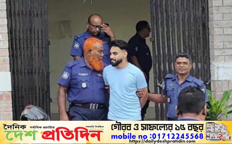 যশোর জেলা ছাত্রলীগের সাংগঠনিক সম্পাদক ফাহমিদ হুদা বিজয়কে আটক করেছে ডিবি পুলিশ