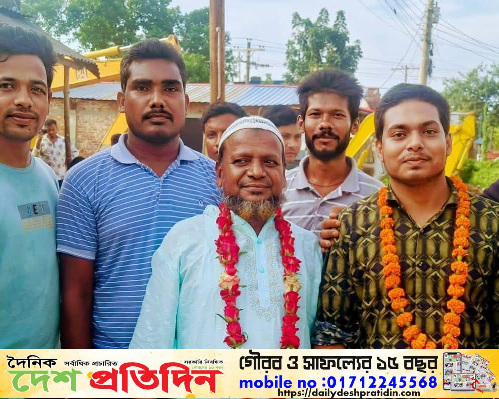 সাপাহার থানার বিএনপির সিনিয়র সহ-সভাপতি পথ ঘোষণা করেন মোঃ আব্দুর রহিম কে