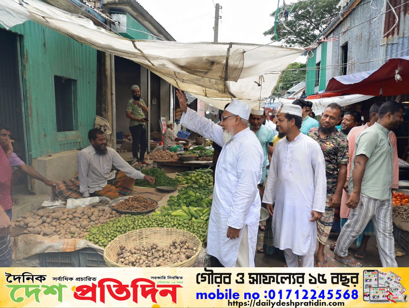 কিশোরগঞ্জ-৫ এর এমপি প্রার্থীর নিকলিতে গণসংযোগ