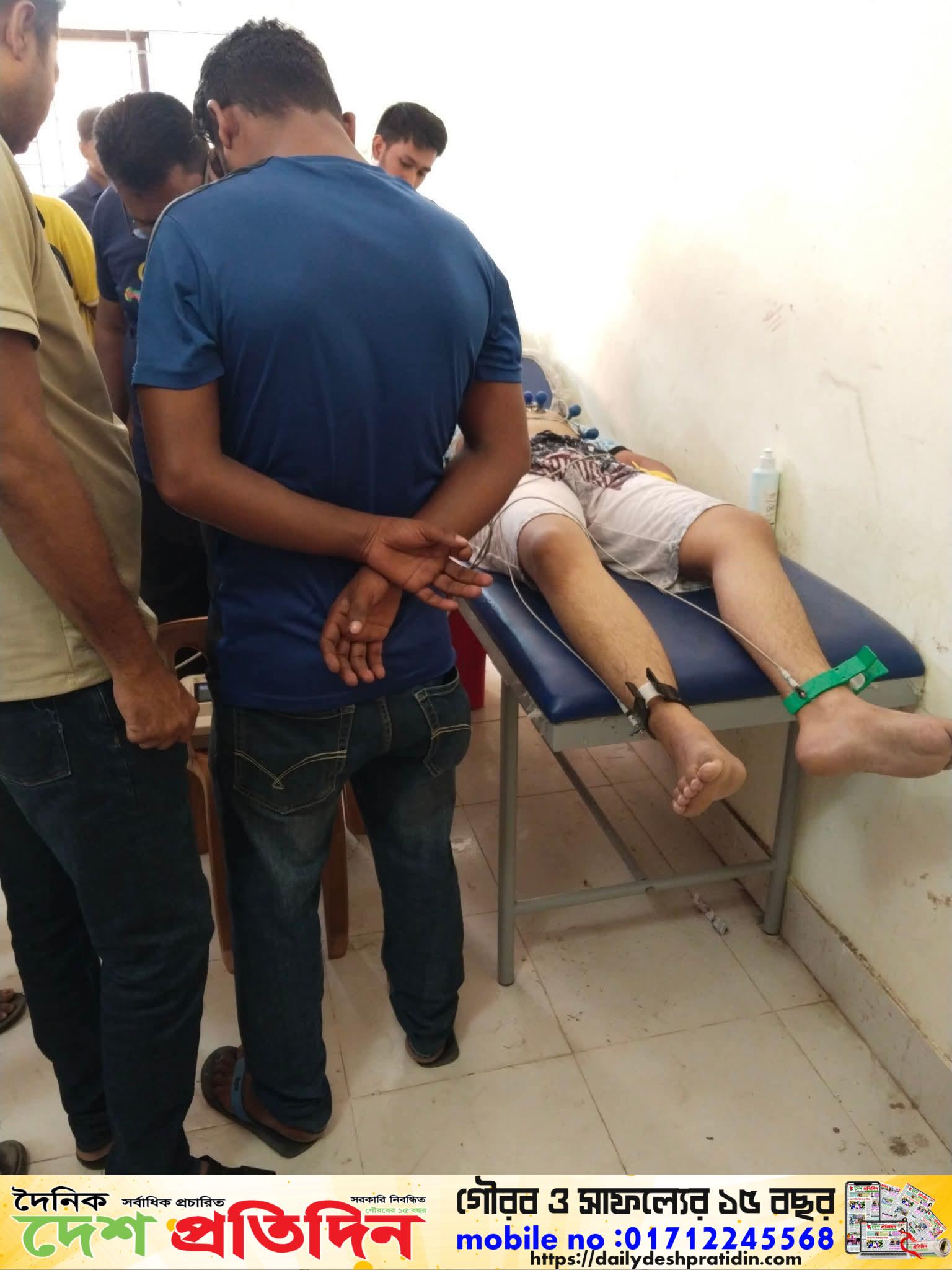 মাদারীপুর শিবচরে বরহামগঞ্জ কলেজের পুকুরে গোসল করতে গিয়ে জাহিদ(১৬)নামে এক যুবকের মৃত্যু