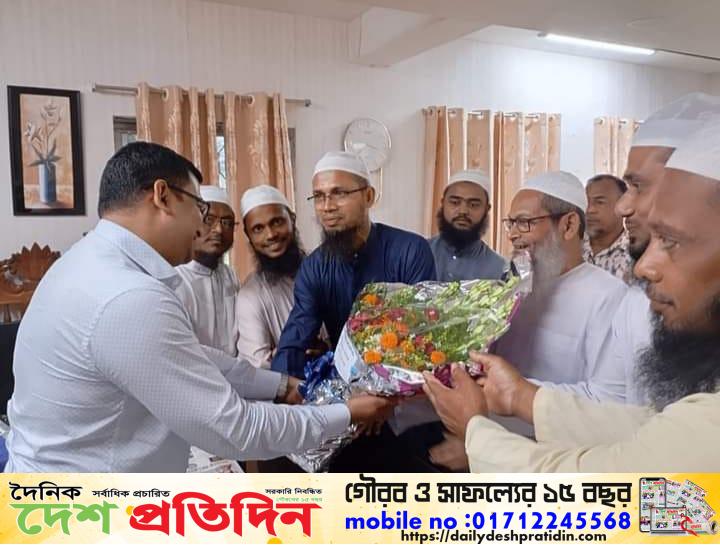 রাজাপুর উপজেলা ইসলামী আন্দোলন বাংলাদেশ ও সকল সহযোগী সংগঠনের এর সাথে নব নিযুক্ত উপজেলা নির্বাহী অফিসারের সাথে সৌজন্যে সাক্ষাৎ ও ফুলেল শুভেচ্ছা বিনিময়..
