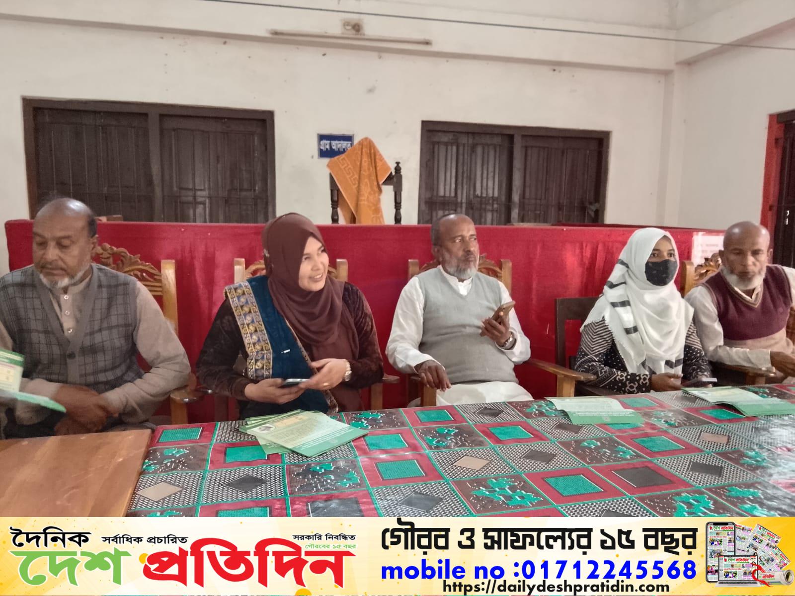 কুলাউড়ায় তথ্য বিভাগের গনভোটের প্রচারণা প্রোগ্রাম