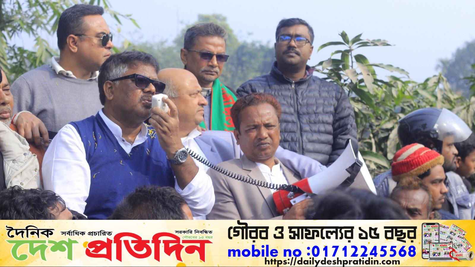 ৫৯ নাটোর-নলডাঙ্গা-২ বিএনপি এড:এম: রুহুল কুদ্দুস তালুকদার দুলু এর গণসংযোগ ও ভোট প্রার্থনা