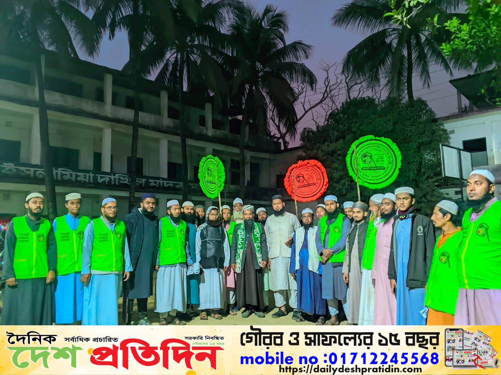 ফেনী-১ আসনে ইসলামী আন্দোলন বাংলাদেশের প্রার্থী কাজী গোলাম কিবরিয়ার মির্জার বাজারে গণসংযোগ