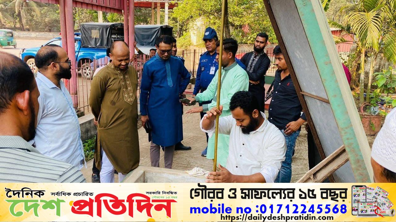 কুমিল্লা জেলার দেবিদ্বার পৌরসভার ভিংলাবাড়ি ব্রাদার্স সিএনজি ফিলিং স্টেশনে ভ্রাম্যমান আদালতের অভিযান
