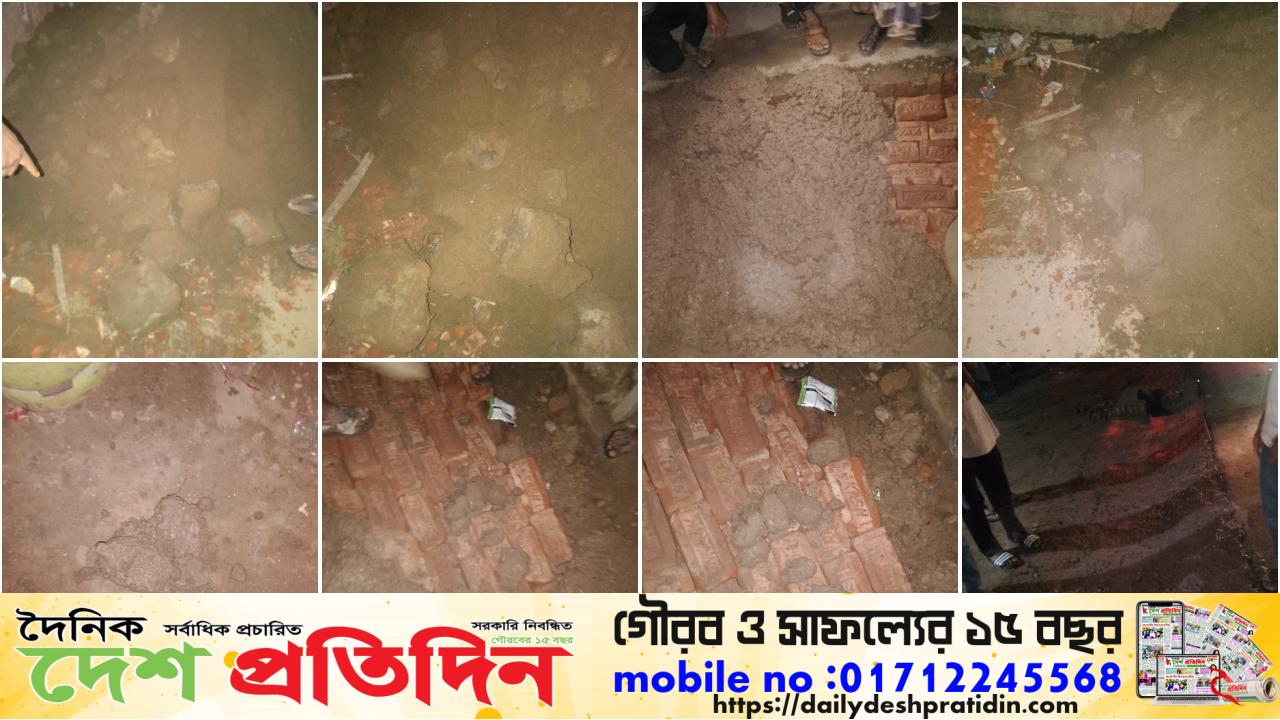 রাজনগরে সড়ক নির্মাণে অনিয়মের অভিযোগ, কাজ বন্ধ