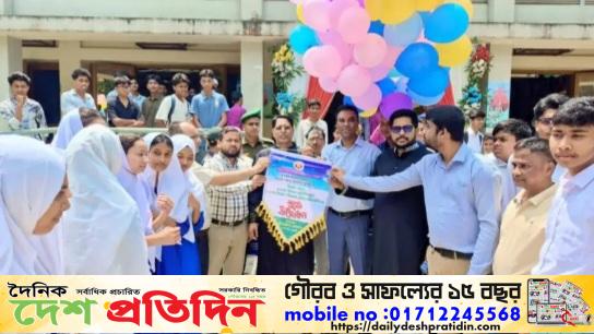 দিনব্যাপী বিজ্ঞান মেলার উদ্বোধন করলেন এমপি ফখরুল ইসলাম