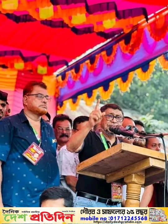 ১৬ বছর মন খুলে কথা বলতে পারেনি বেলাবতে সাবেক সংসদ সাখাওয়াত হোসেন বকুল