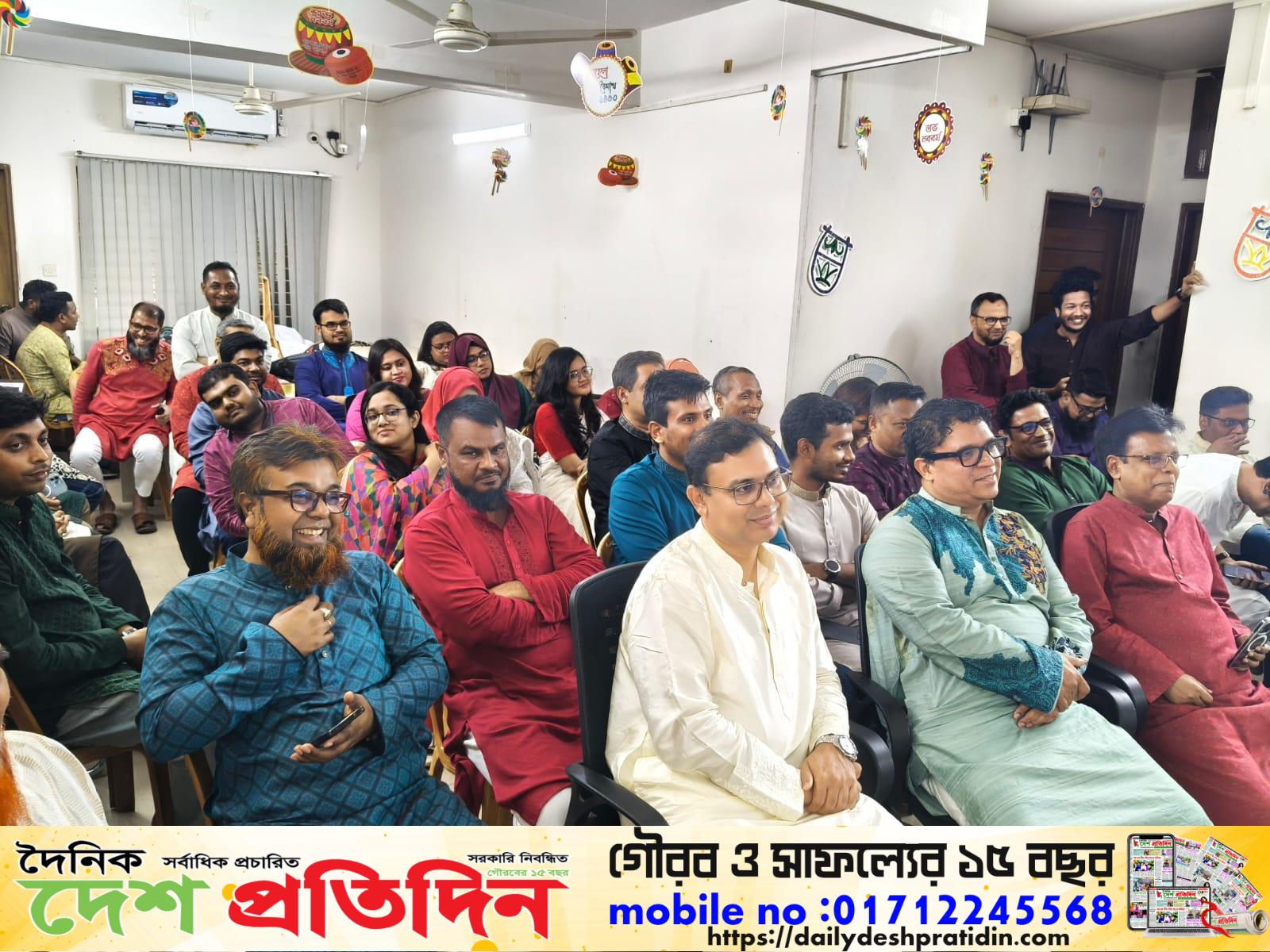 লুমিনারিস রিসার্চ কোম্পানি লিমিটেডে বর্ণাঢ্য বৈশাখী অনুষ্ঠান অনুষ্ঠিত