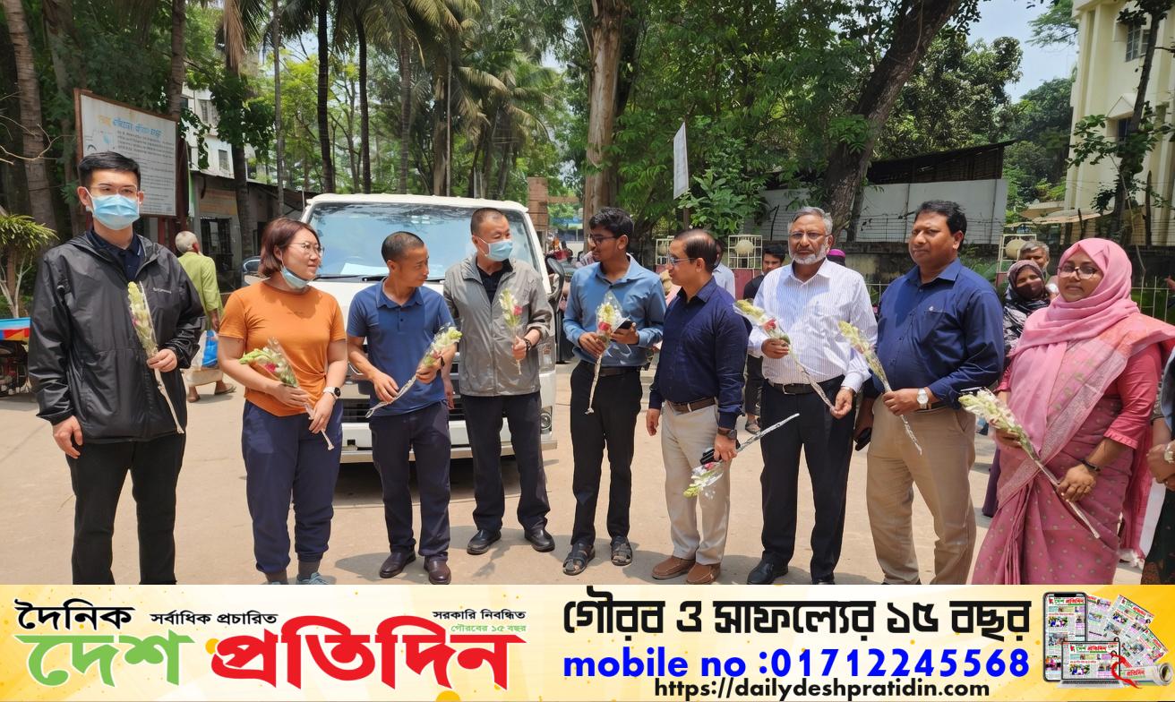 পুঠিয়ায় ১০০০ শয্যার মৈত্রী হাসপাতালের হাতছানি: উপজেলা স্বাস্থ্য কমপ্লেক্স পরিদর্শনে চীনা প্রতিনিধি দল