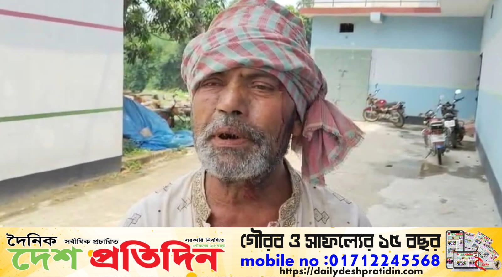 চুয়াডাঙ্গা উপজেলার গড়াইটুপি ইউনিয়নের তেঘরীতে বহিষ্কৃত জামায়াত নেতা আবু বাক্কার বিরুদ্ধে বিএনপি সমর্থক আজু মন্ডলকে মেরে রক্তাক্ত জখমের 
