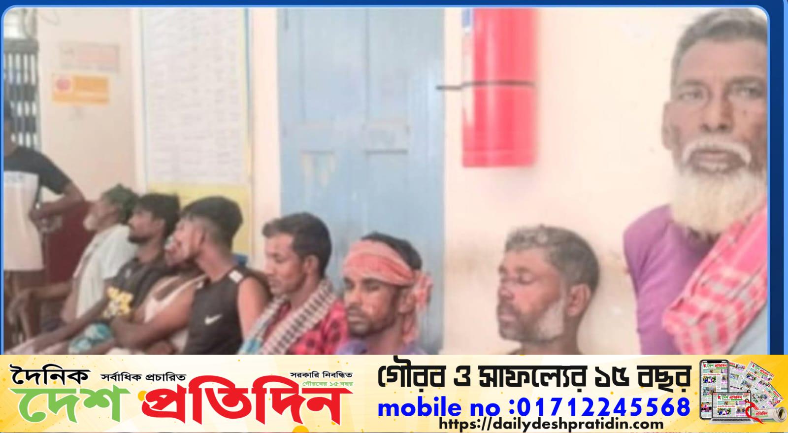 জগন্নাথপুরে  তুচ্ছ ঘটনাকে কেন্দ্র করে দুই পক্ষের সংঘর্ষে আহত  ৩০