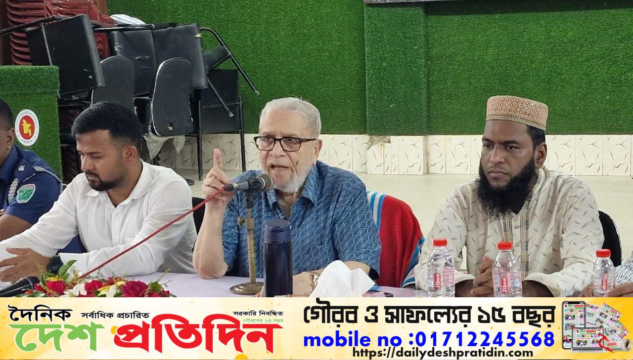 মাদকের সঙ্গে আপোষ নয় এস.এম. ফয়সল